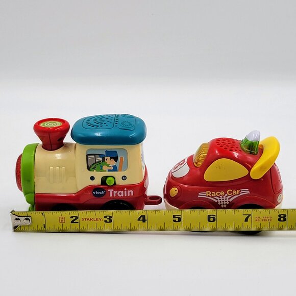 Vtech Go! Go! Smart Wheels Train And Red Race Car Toys Not Working Read - Picture 10 of 10